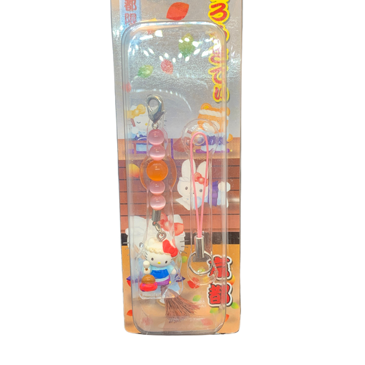 Hello Kitty Gotochi Charm Keychain Sanrio - Kyoto Cleaning