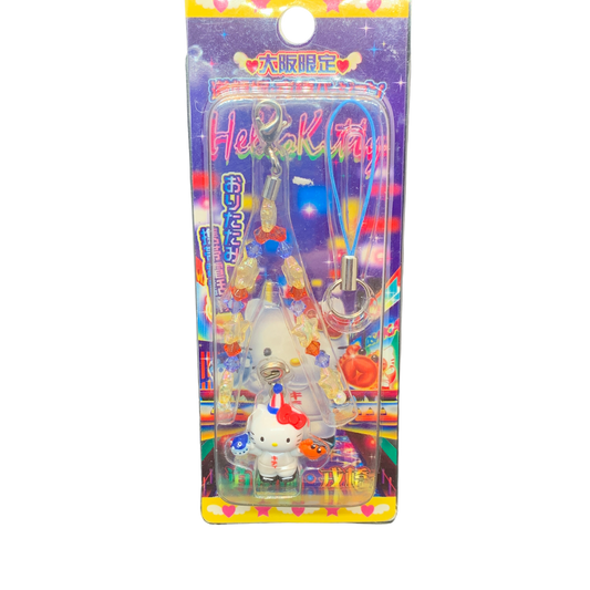 Hello Kitty Gotochi Charm Keychain Sanrio - Osaka Dotonbori