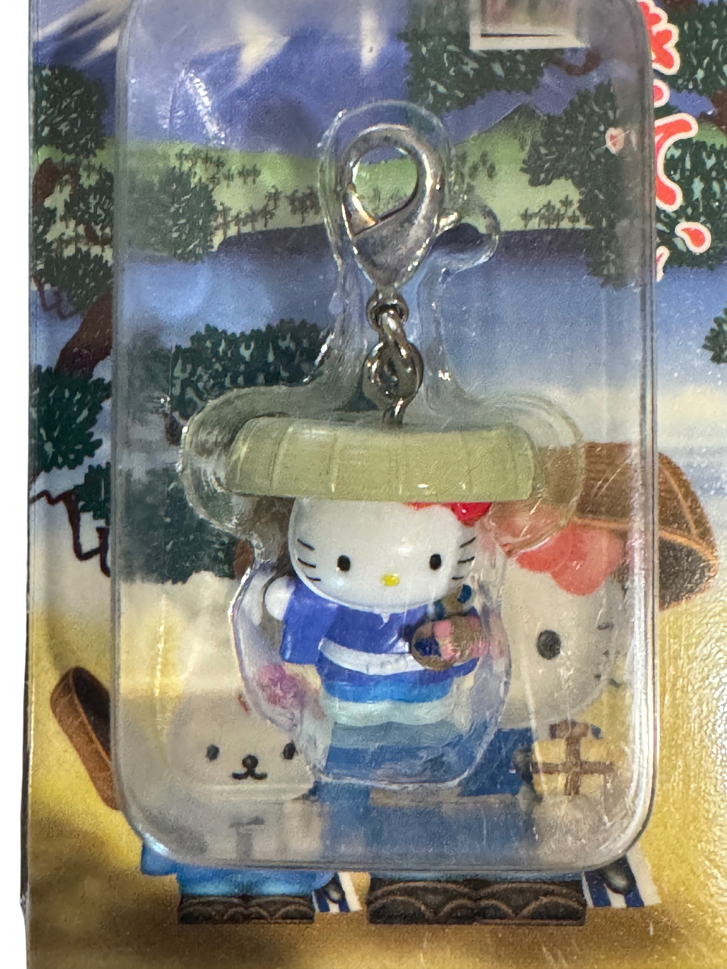 Hello Kitty Gotochi Charm Keychain Sanrio -Shizuoka Shimizu