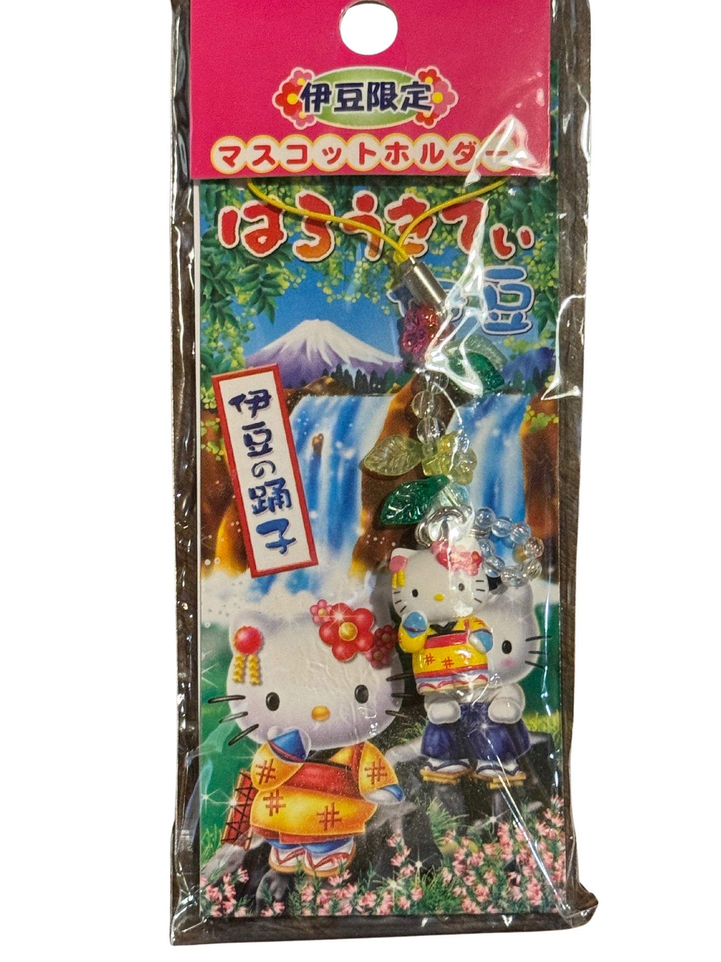 Hello Kitty Gotochi Charm Keychain Sanrio - Izuno Odoriko