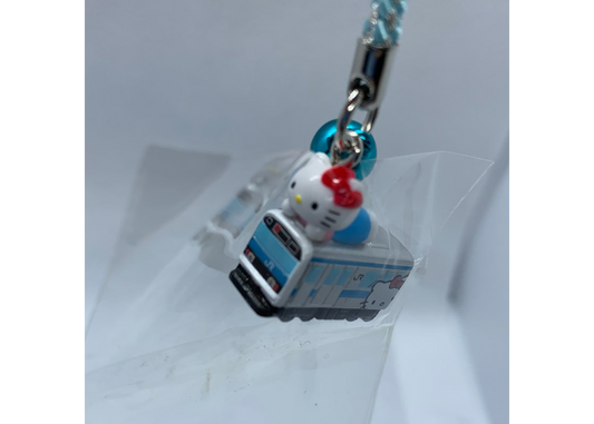 Hello Kitty Gotochi Charm Keychain Sanrio - Keihin Tohoku Line Version