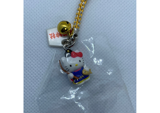 Hello Kitty Gotochi Charm Keychain Sanrio - Nichidai Ebisu Version