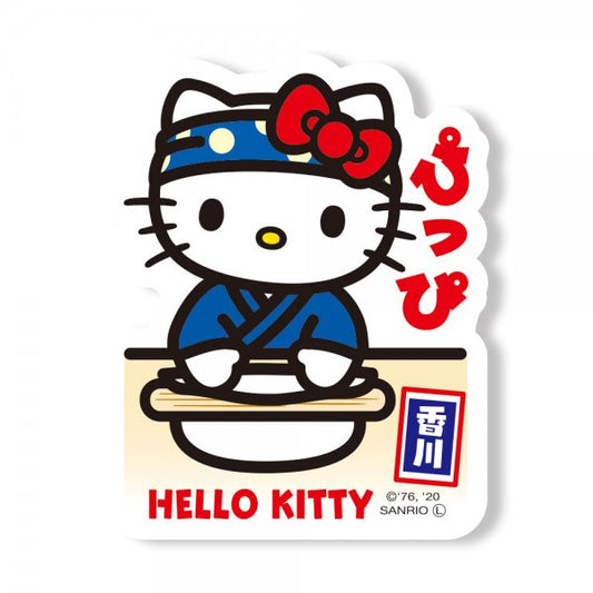 Hello Kitty Gotochi Sticker Kagawa Udon Noodle