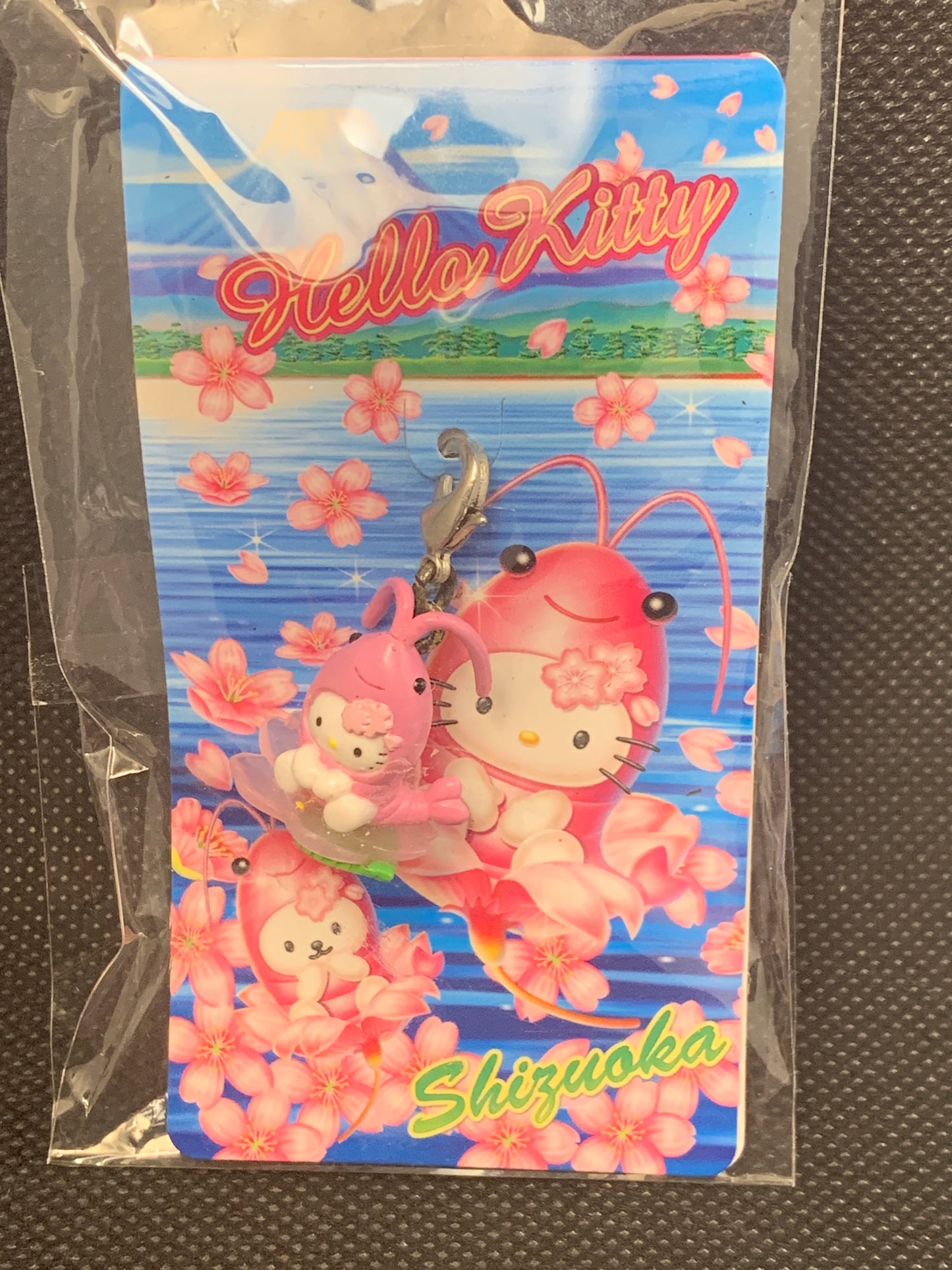 Hello Kitty Gotochi Charm Keychain Sanrio - Shizuoka Shrimp