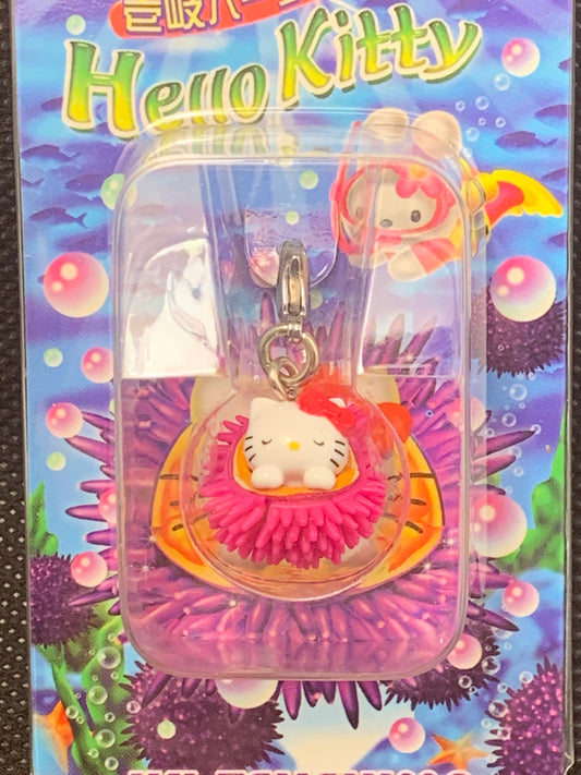 Hello Kitty Gotochi Charm Keychain Sanrio - Iki Tsushima Sea Urchin