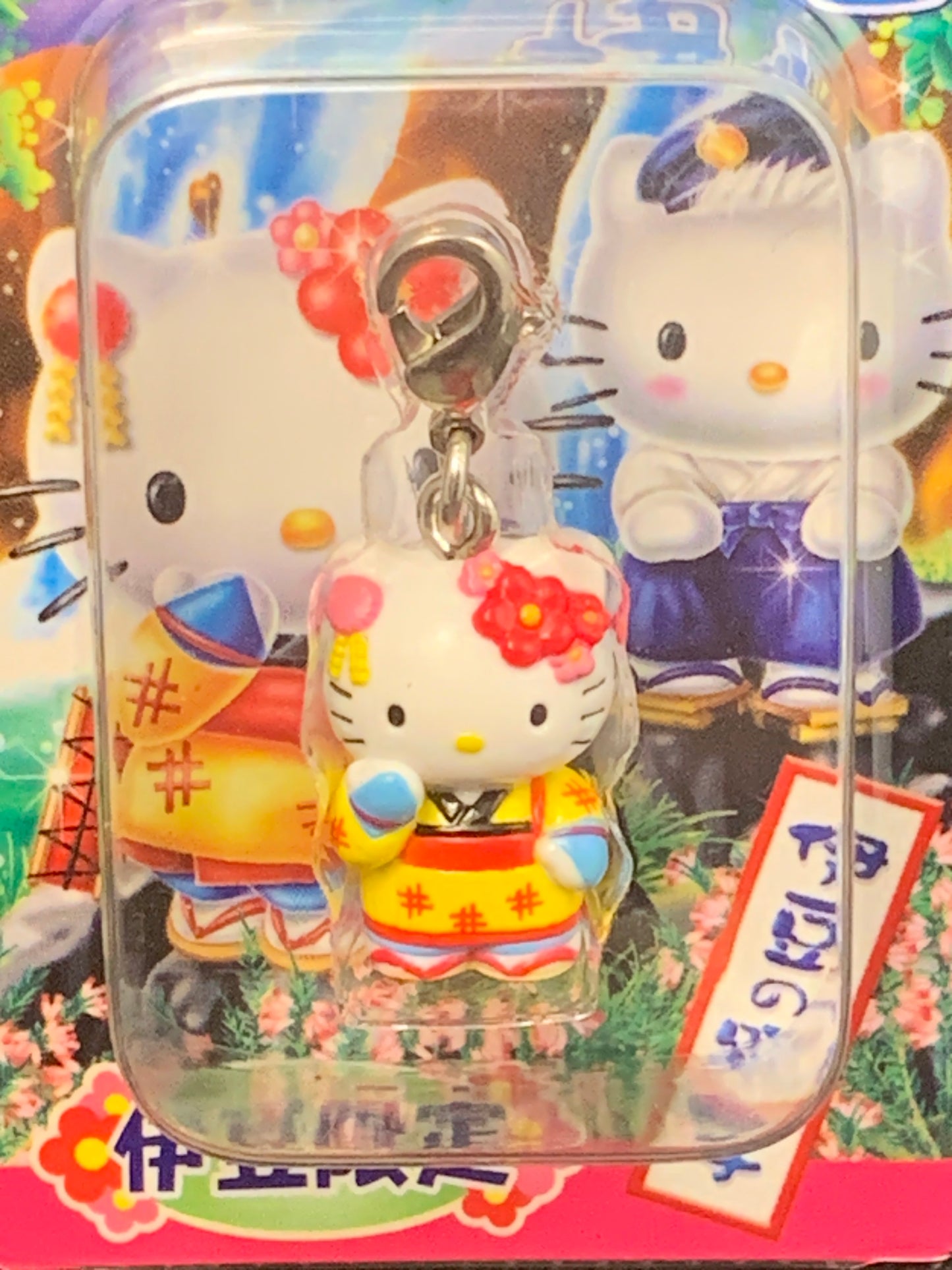 Hello Kitty Gotochi Charm Keychain Sanrio - Shizuoka Izu Odoriko