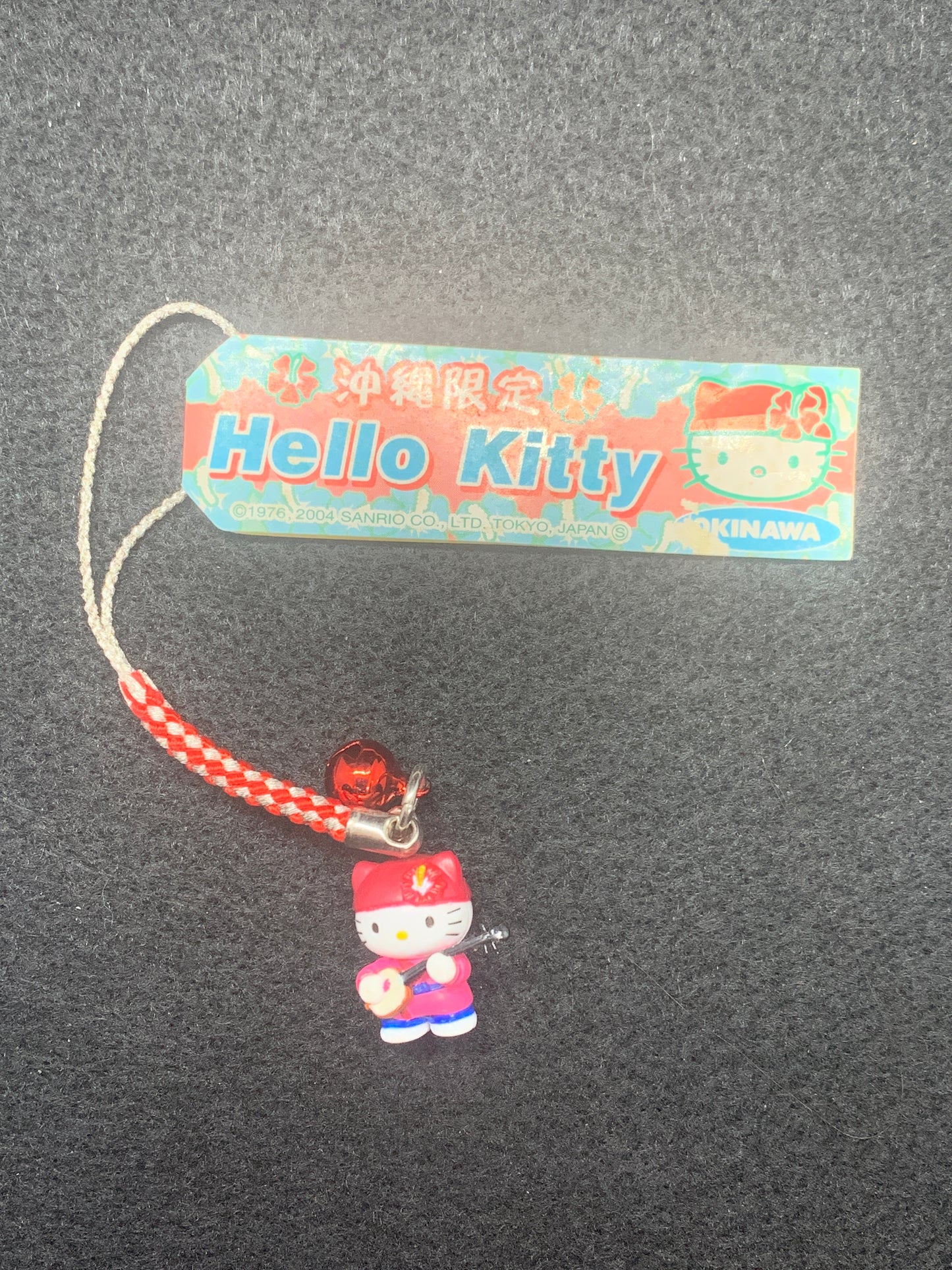 Hello Kitty Gotochi Charm Keychain Sanrio - Okinawa Traditional Wear