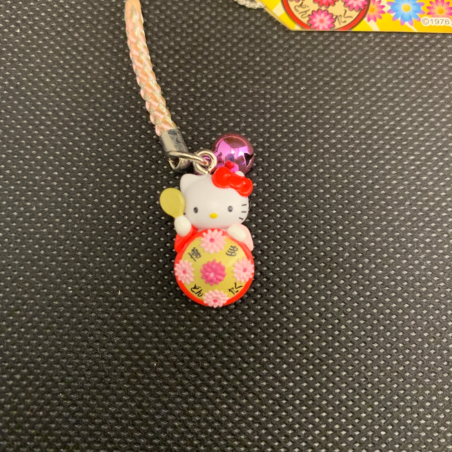 Hello Kitty Gotochi Charm Keychain Sanrio - Hakata Dontaku