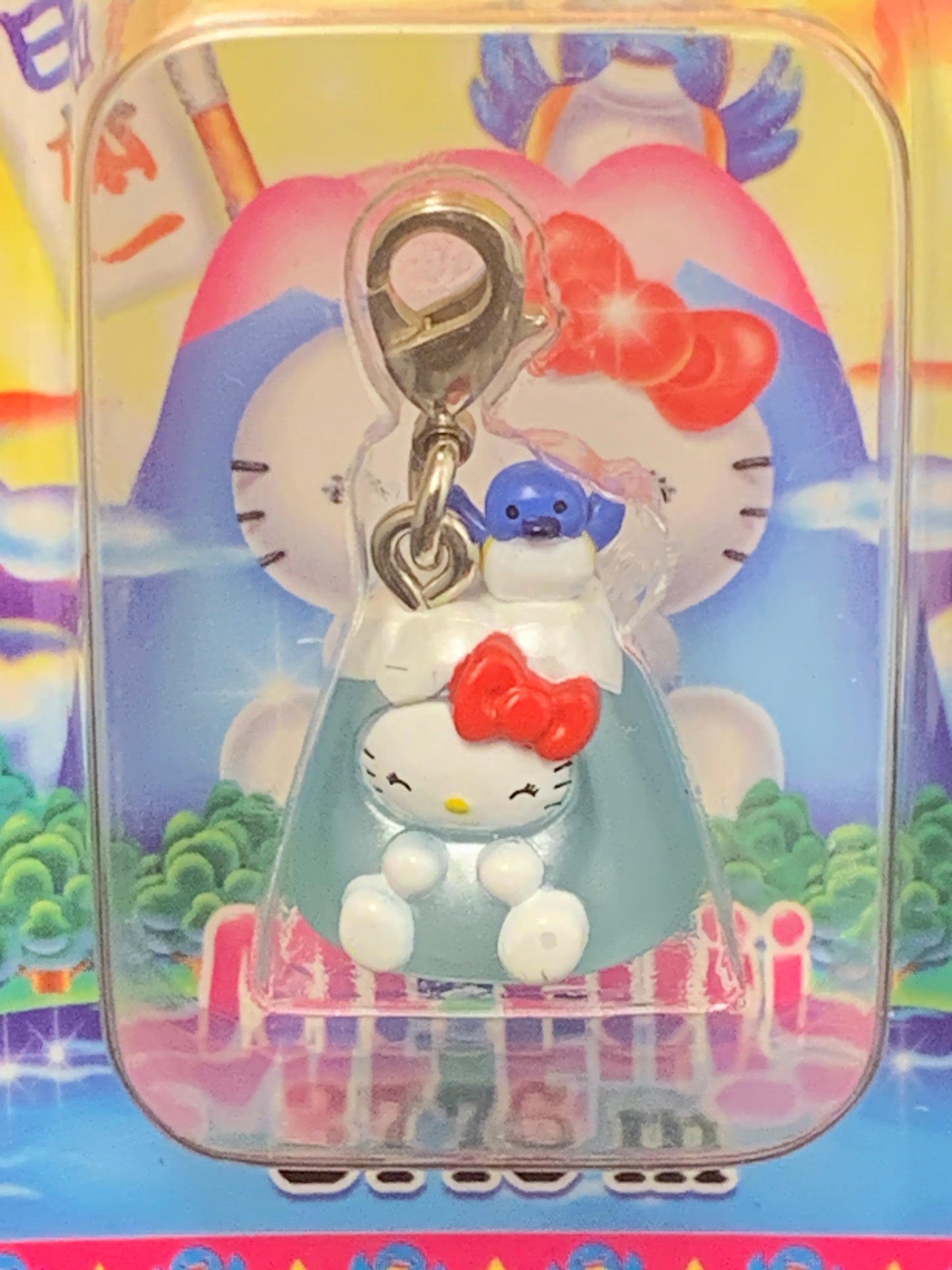 Hello Kitty Gotochi Charm Keychain Sanrio - Shizuoka Mt Fuji