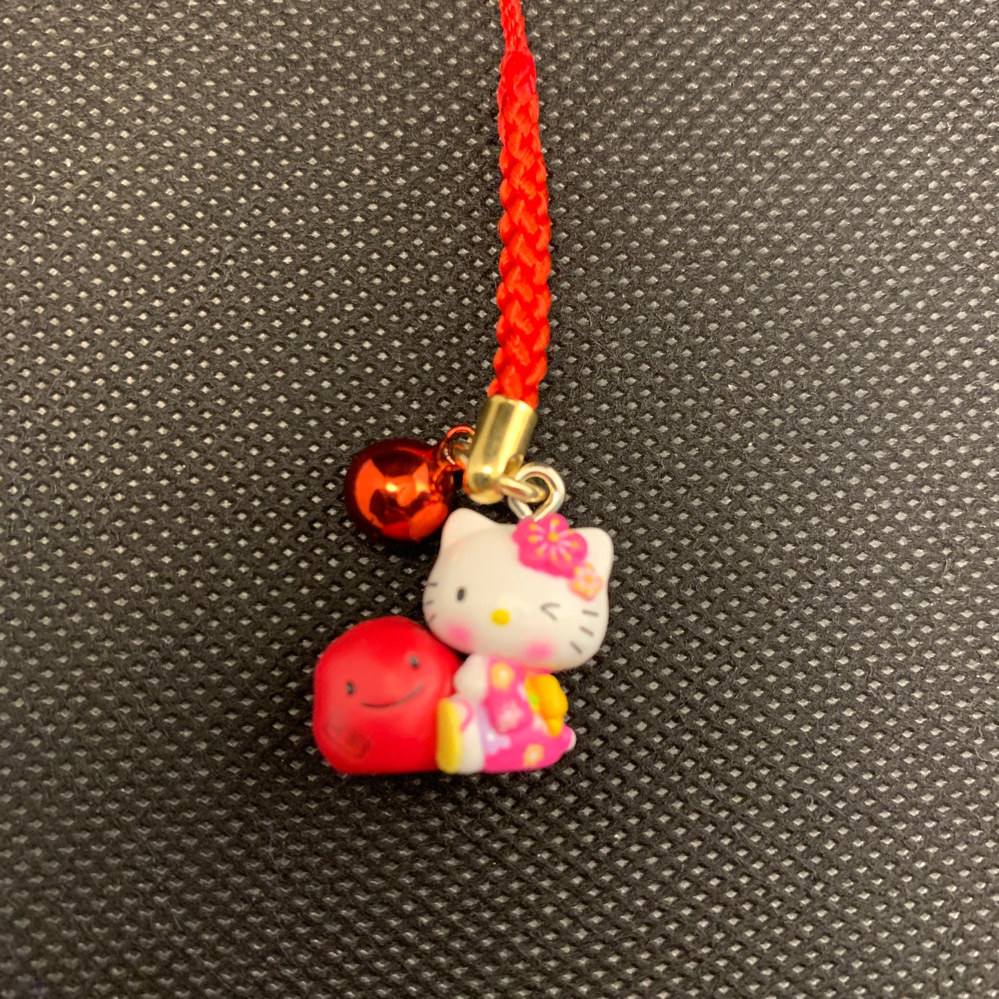 Hello Kitty Gotochi Charm Keychain Sanrio - Wakayama Umeboshi