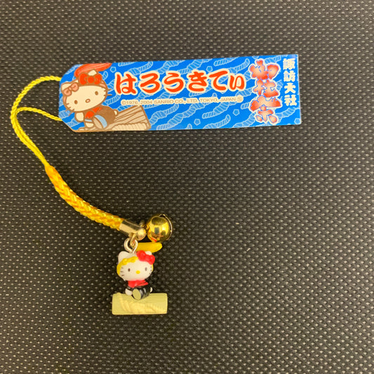 Hello Kitty Gotochi Charm Keychain Sanrio - Suwa Taisha