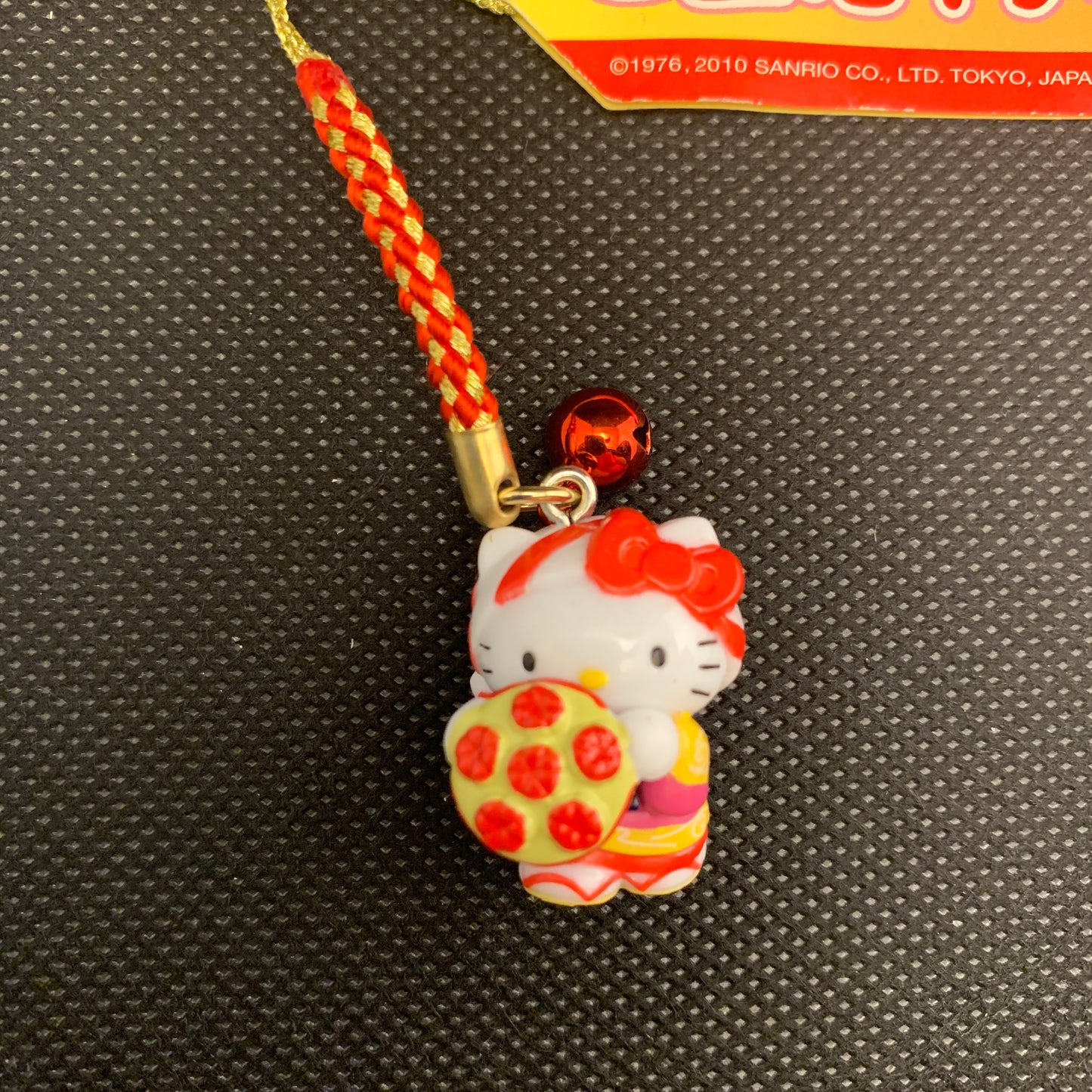 Hello Kitty Gotochi Charm Keychain Sanrio - Yamagata Hanagasa