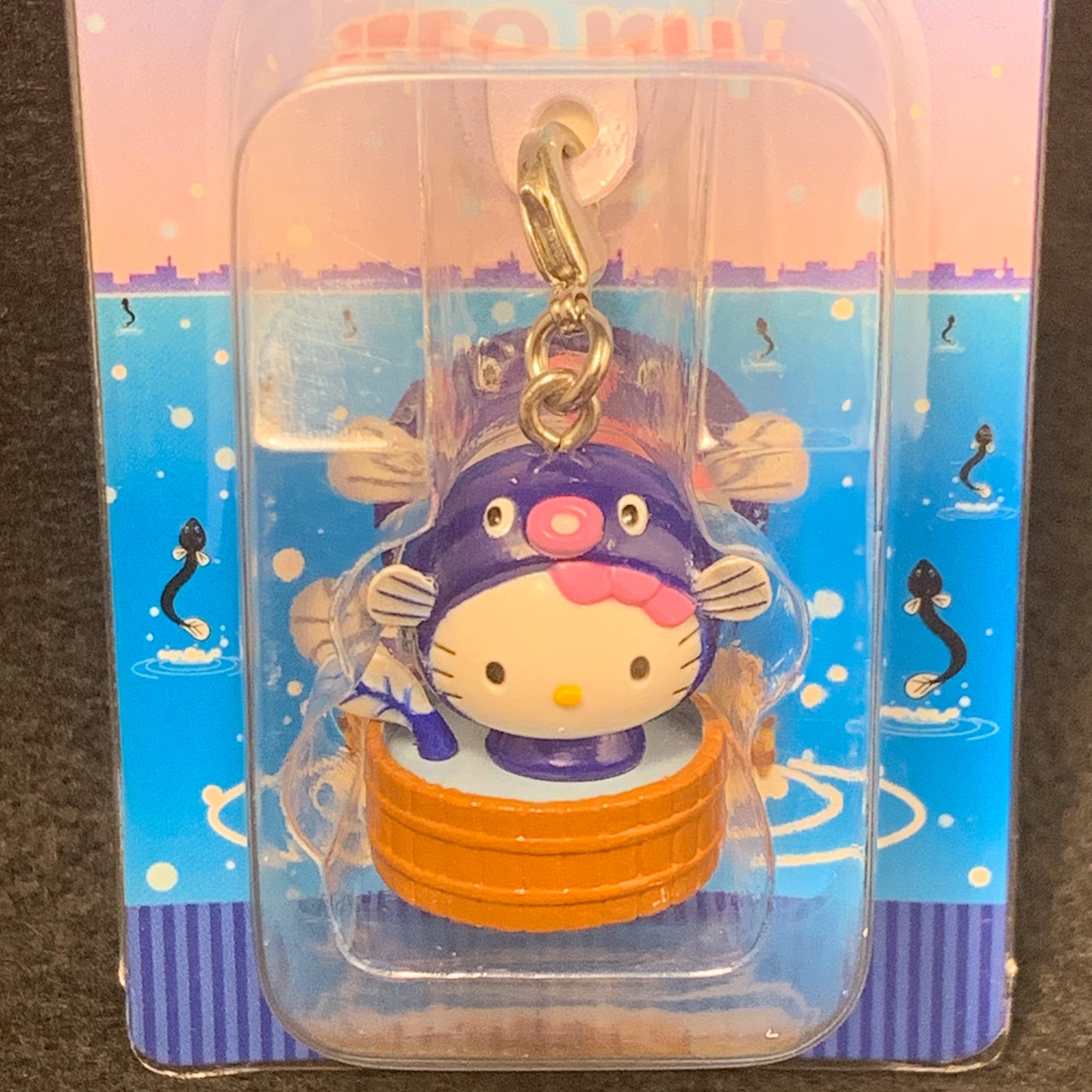 Hello Kitty Gotochi Charm Keychain Sanrio - Shizuoka Hamana Lake Eel