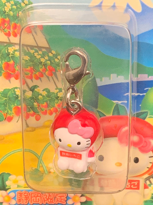 Hello Kitty Gotochi Charm Keychain Sanrio - Shizuoka Tomato