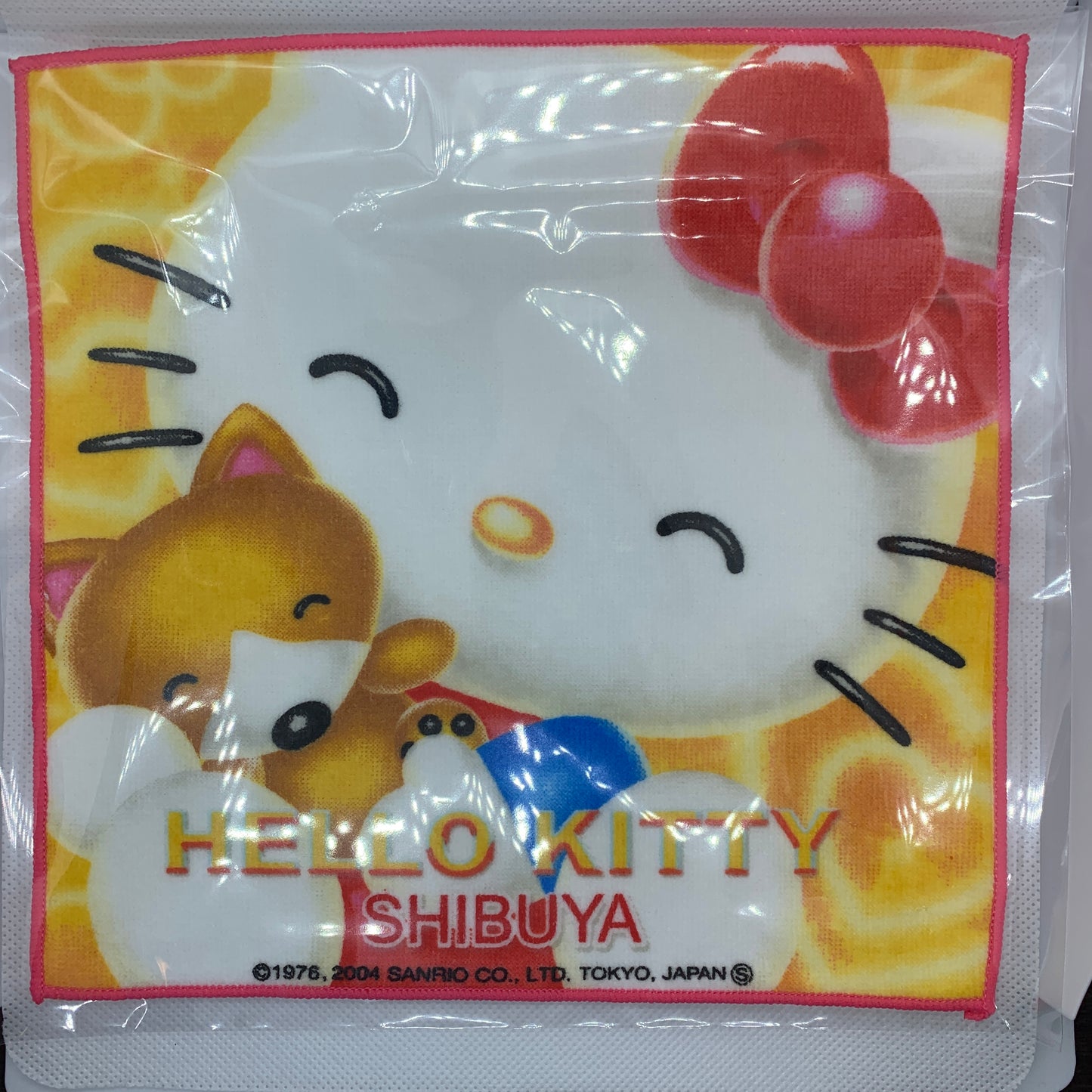 Hello Kitty Gotochi Washcloth / Mini Towel Sanrio - Shibuya Limited Edition